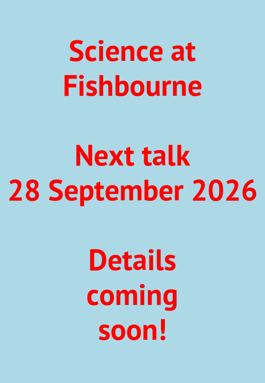 Poster image for talk entitled Details coming soon