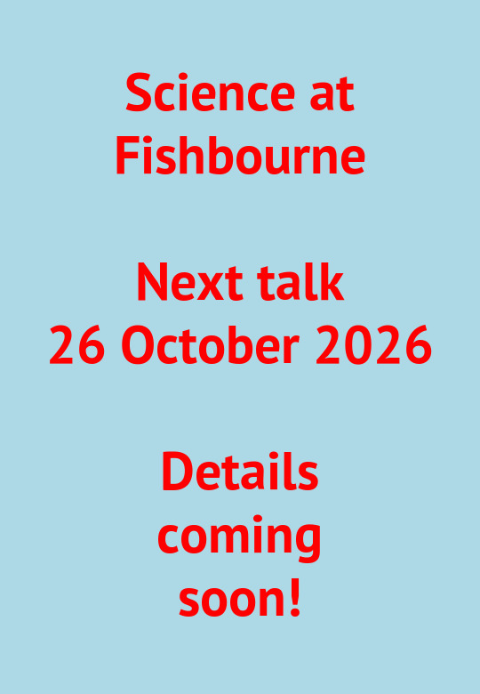 Poster image for talk entitled Details coming soon